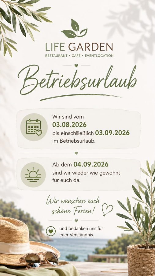 Betriebsferien